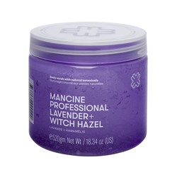 MANCINE Hot salt scrub - lavender & witchhazel